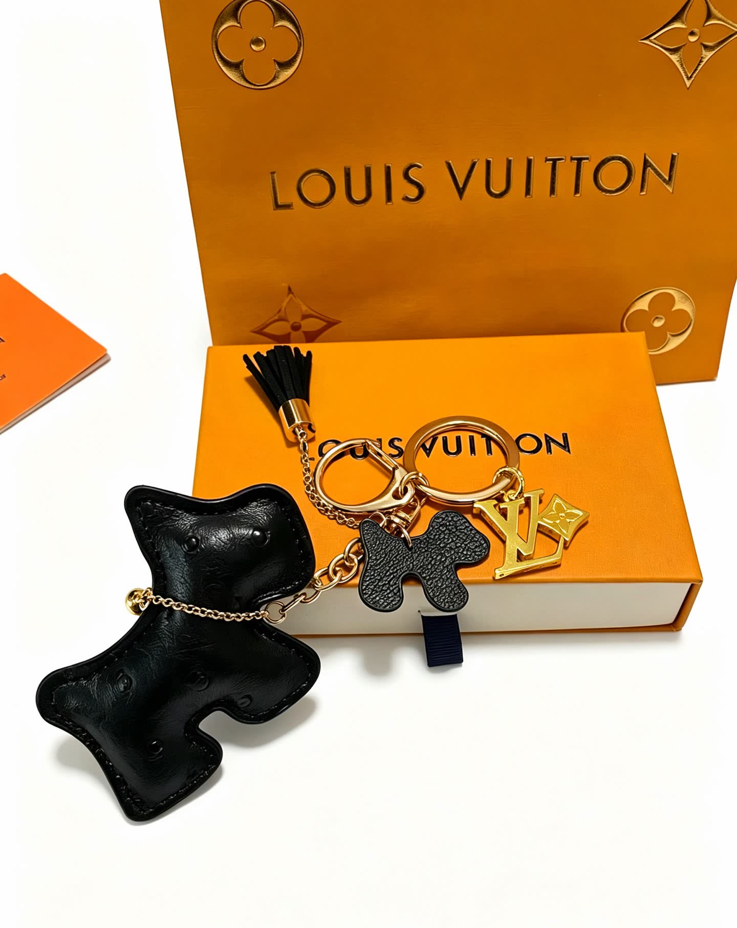Louis Vuitton Monogram World Tour Keychain